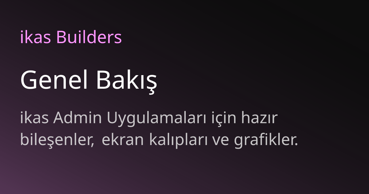 @ikas preview