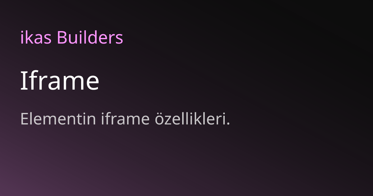 Iframe