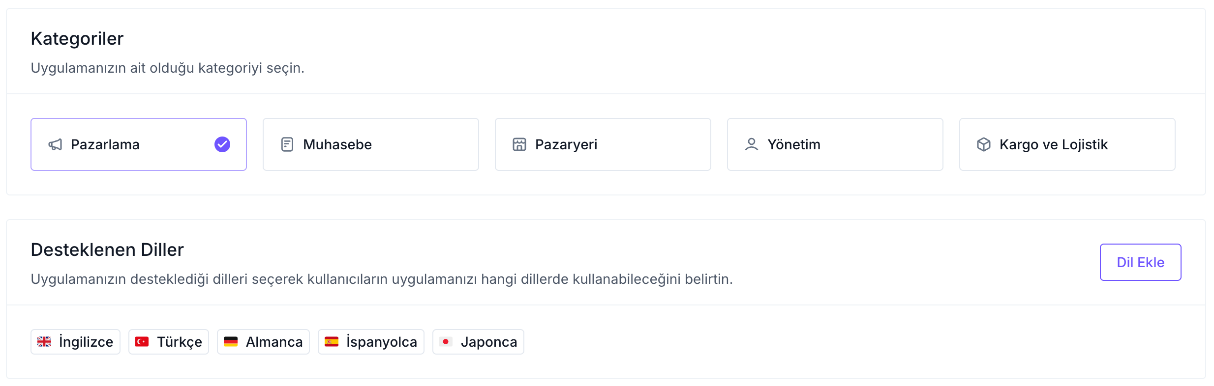 ikas partner app regions and plans completed